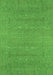 Machine Washable Oriental Green Industrial Area Rugs, wshurb2731grn