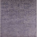 Square Machine Washable Industrial Modern Viola Purple Rug, wshurb2732