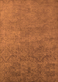 Oriental Orange Industrial Rug, urb2732org