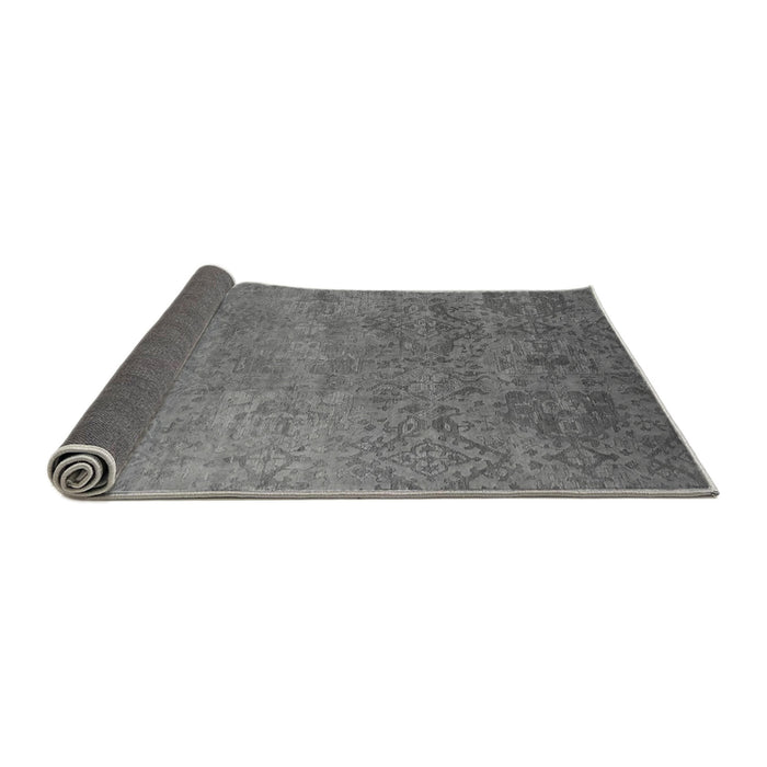 Sideview of Oriental Gray Industrial Rug, urb2732gry