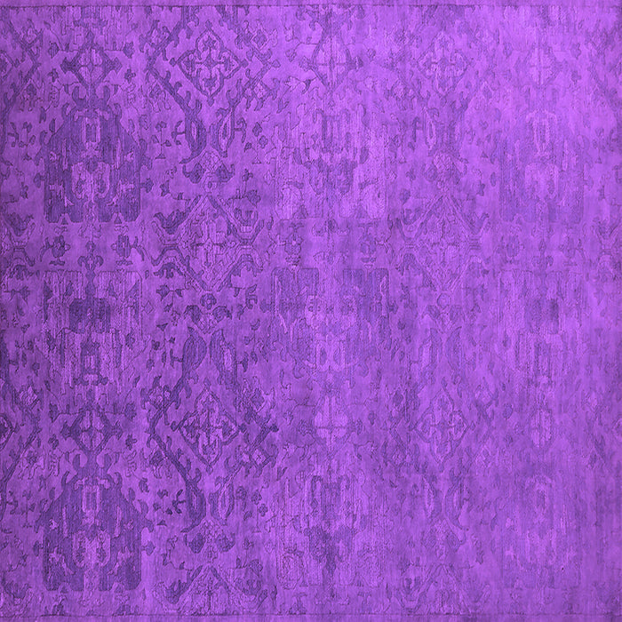 Square Oriental Purple Industrial Rug, urb2732pur