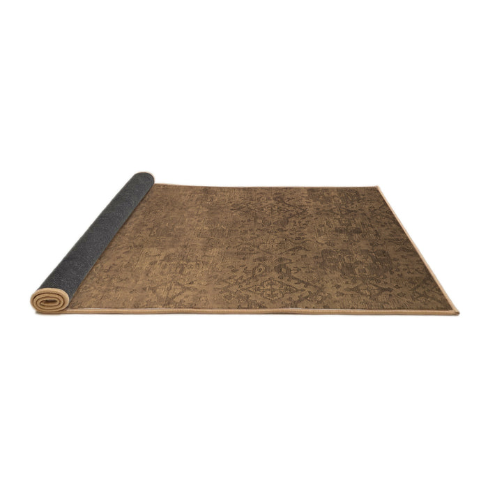 Sideview of Oriental Brown Industrial Rug, urb2732brn