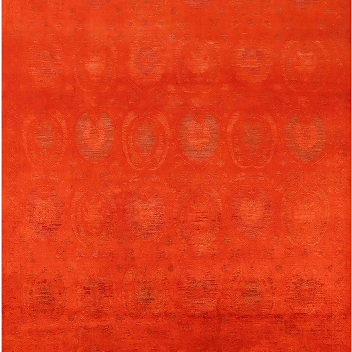 Mid-Century Modern Red Oriental Rug, urb2733