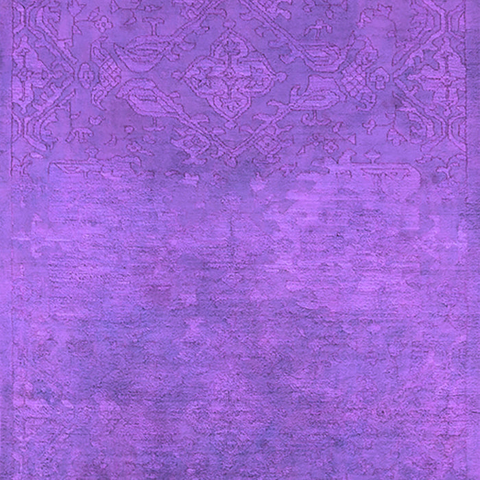 Machine Washable Oriental Purple Industrial Area Rugs, wshurb2734pur