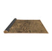 Sideview of Oriental Brown Industrial Rug, urb2735brn