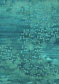 Oriental Turquoise Industrial Rug, urb2735turq