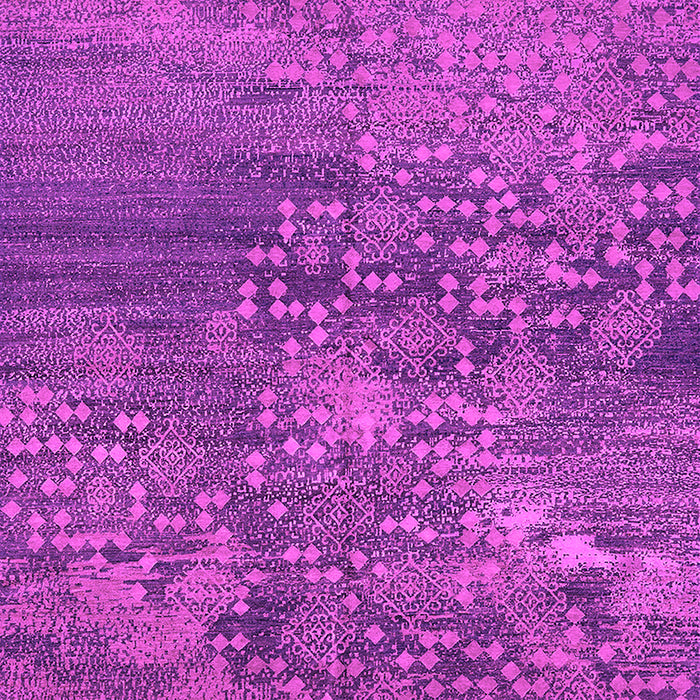 Machine Washable Oriental Pink Industrial Rug, wshurb2735pnk