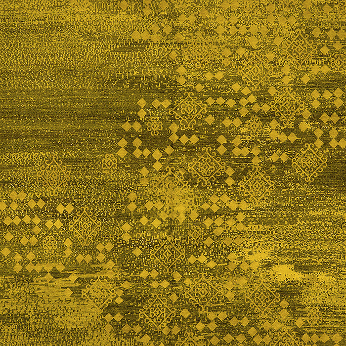 Oriental Yellow Industrial Rug, urb2735yw