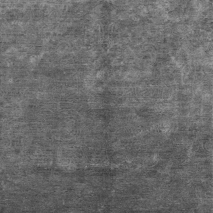 Machine Washable Oriental Gray Industrial Rug, wshurb2736gry