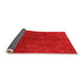 Sideview of Oriental Orange Industrial Rug, urb2736org