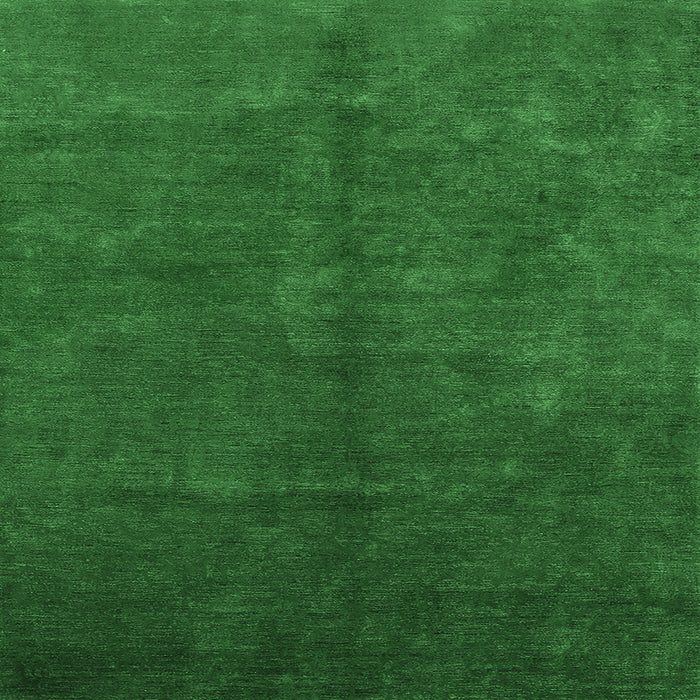 Square Machine Washable Oriental Emerald Green Industrial Area Rugs, wshurb2736emgrn