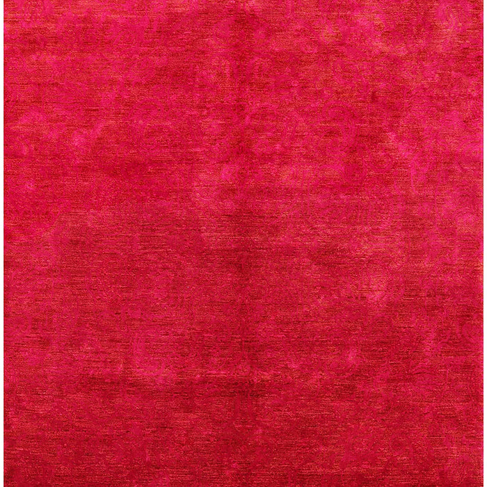 Machine Washable Industrial Modern Pastel Pink Rug, wshurb2736