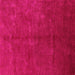 Square Oriental Pink Industrial Rug, urb2736pnk