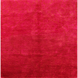 Square Machine Washable Industrial Modern Pastel Pink Rug, wshurb2736