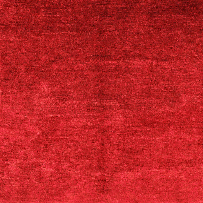 Square Machine Washable Oriental Orange Industrial Area Rugs, wshurb2736org