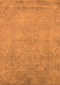 Oriental Orange Industrial Rug, urb2737org