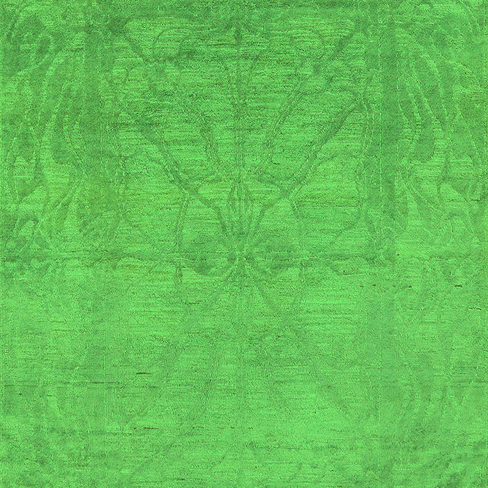Oriental Green Industrial Rug, urb2737grn