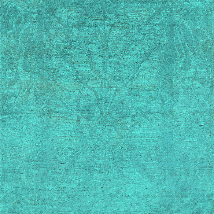 Oriental Turquoise Industrial Rug, urb2737turq