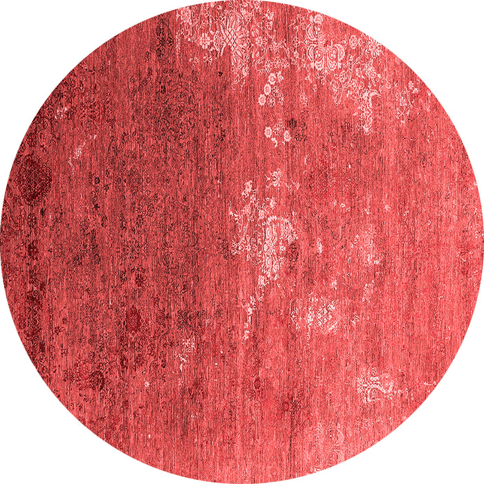 Machine Washable Oriental Red Industrial Rug, wshurb2738red