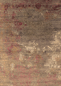 Oriental Brown Industrial Rug, urb2738brn