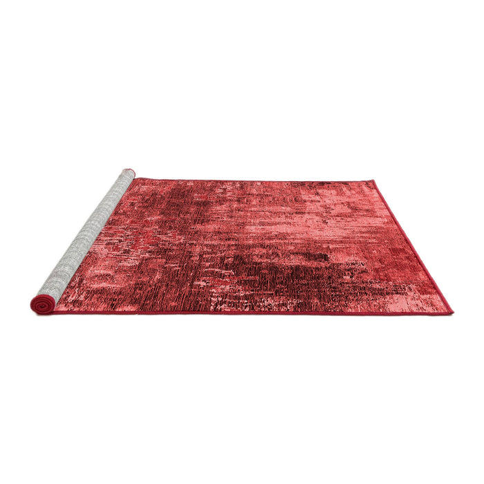 Industrial Red Washable Rugs