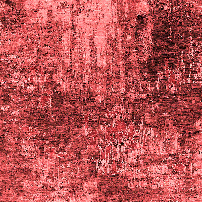 Machine Washable Oriental Red Industrial Rug, wshurb2739red