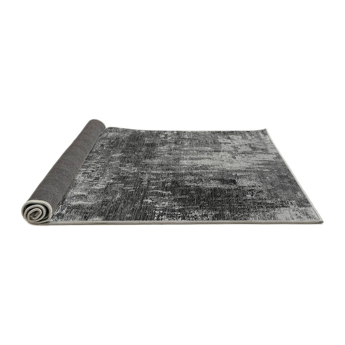 Sideview of Oriental Gray Industrial Rug, urb2739gry