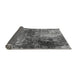 Sideview of Oriental Gray Industrial Rug, urb2739gry