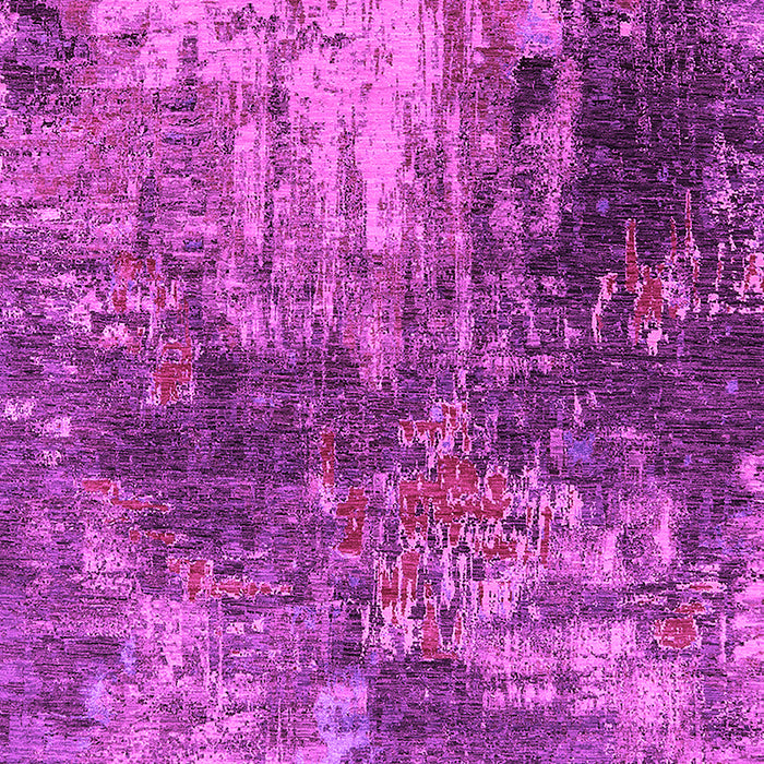 Machine Washable Oriental Pink Industrial Rug, wshurb2739pnk