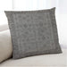 Lifestyle Image of Mid-Century Modern Urban Square Gunmetal Gray Throw Pillow, 18 inch by 18 inch, pwurb273