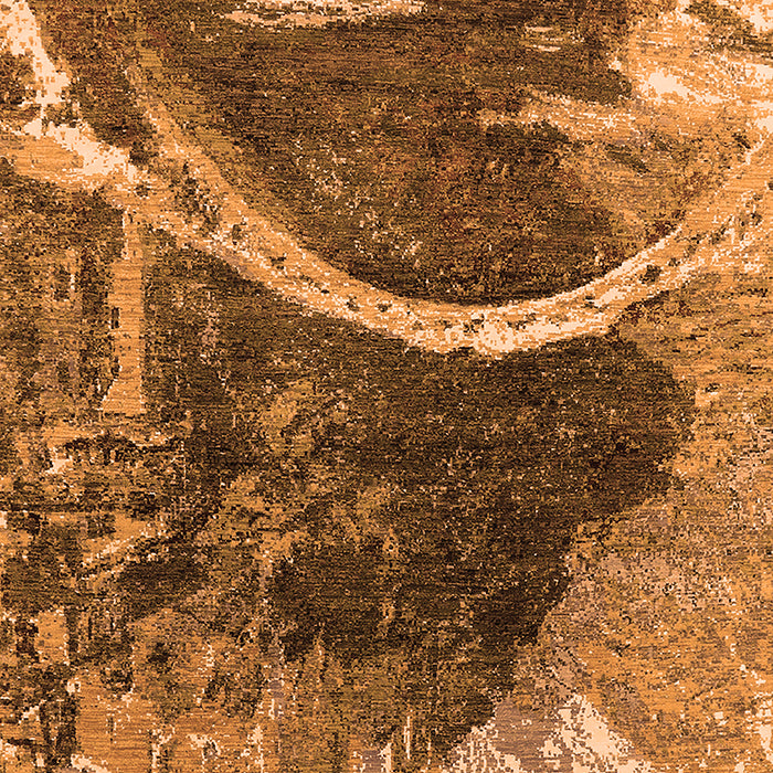 Oriental Orange Industrial Rug, urb2740org