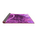 Sideview of Oriental Pink Industrial Rug, urb2740pnk