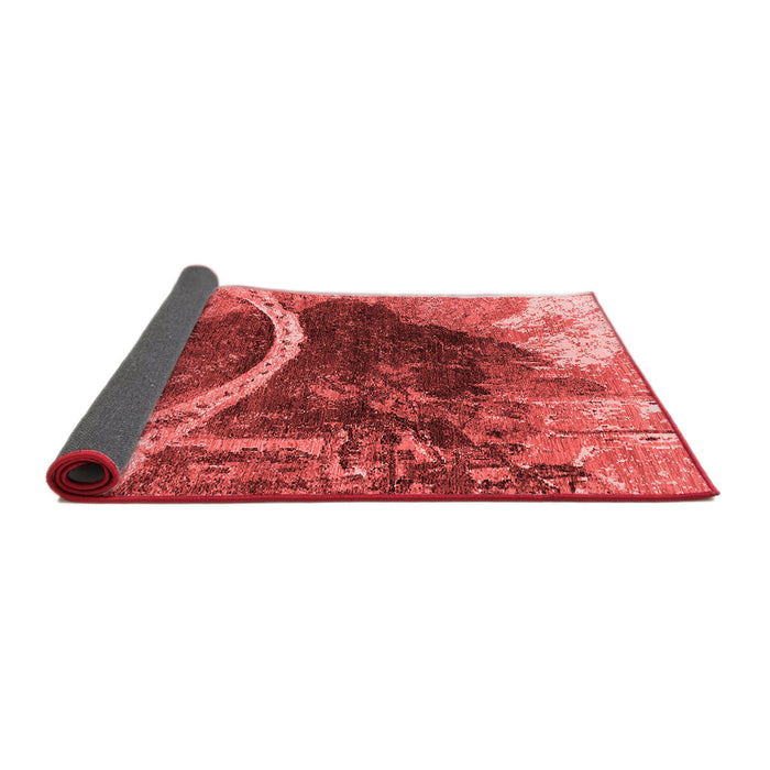 Oriental Red Industrial Area Rugs