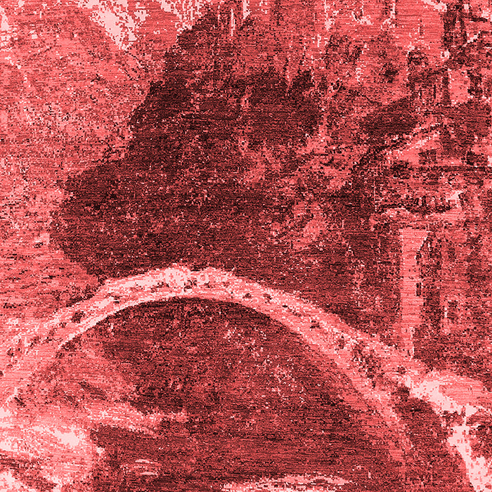 Oriental Red Industrial Area Rugs