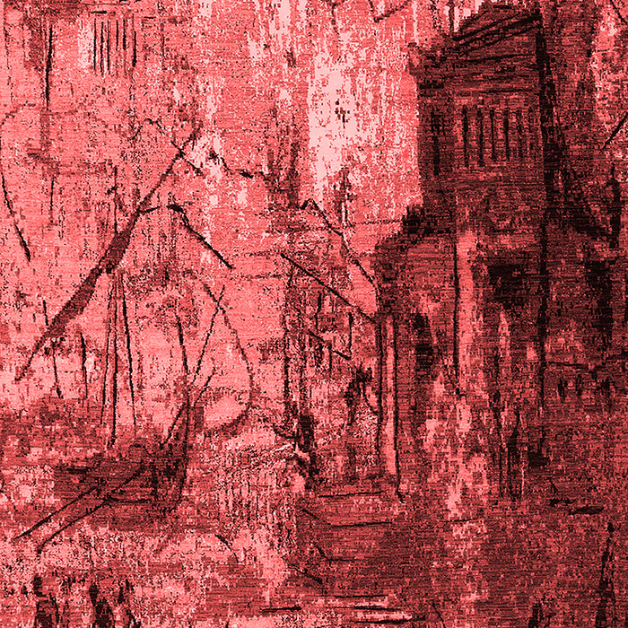 Oriental Red Industrial Area Rugs