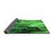 Sideview of Oriental Green Industrial Rug, urb2741grn