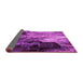 Sideview of Oriental Pink Industrial Rug, urb2741pnk