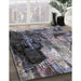 Machine Washable Industrial Modern Black Rug in a Family Room, wshurb2741