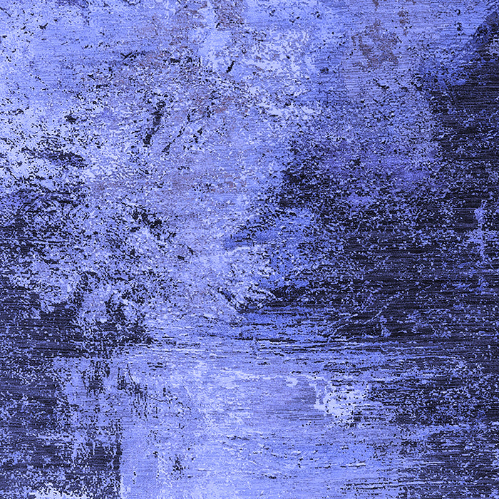 Oriental Blue Industrial Rug, urb2742blu