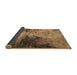 Sideview of Oriental Brown Industrial Rug, urb2742brn