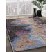 Machine Washable Industrial Modern Purple Rug in a Family Room, wshurb2742