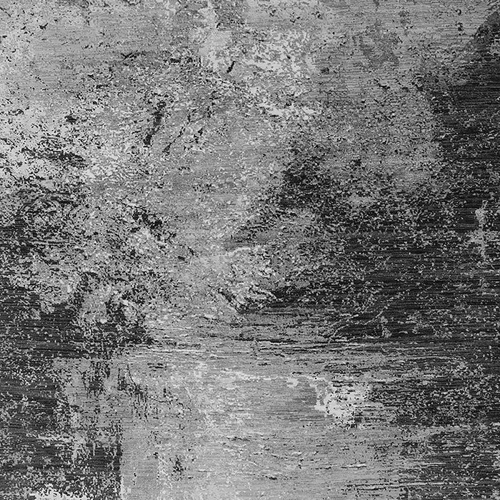 Machine Washable Oriental Gray Industrial Rug, wshurb2742gry