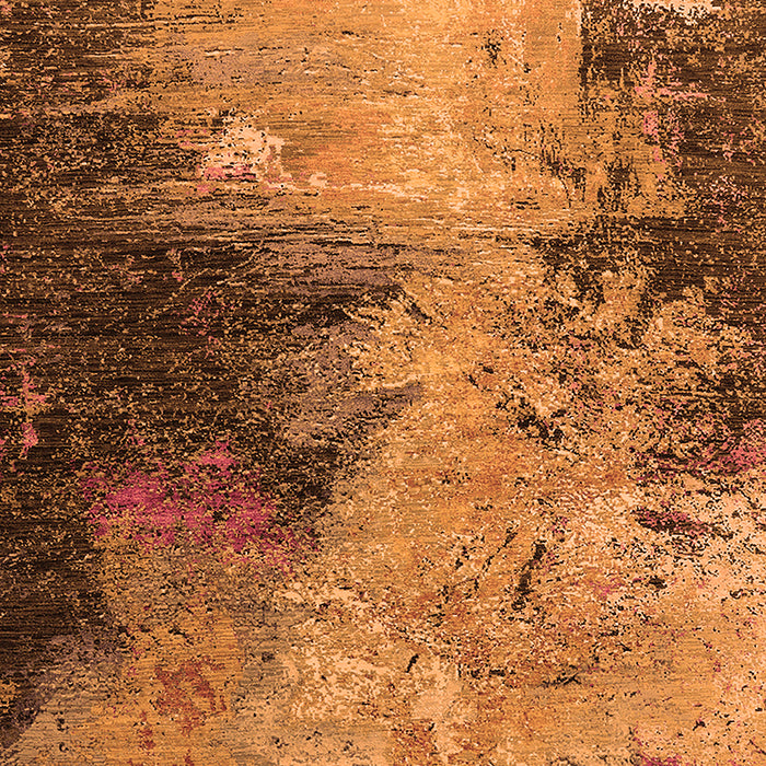 Oriental Orange Industrial Rug, urb2742org