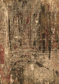 Oriental Brown Industrial Rug, urb2743brn