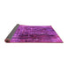 Sideview of Oriental Pink Industrial Rug, urb2743pnk