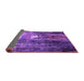 Sideview of Oriental Purple Industrial Rug, urb2744pur