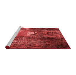 Industrial Red Washable Rugs
