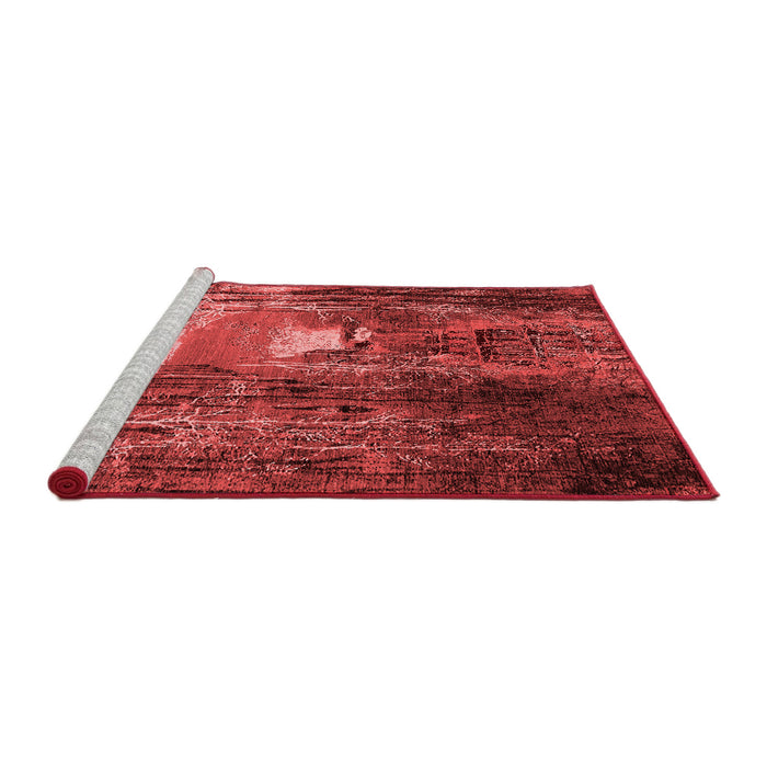 Industrial Red Washable Rugs