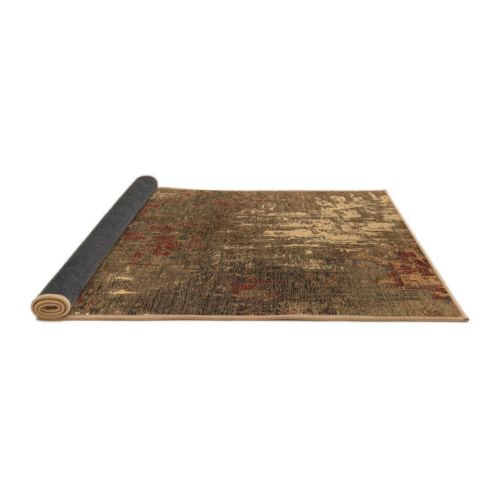 Sideview of Oriental Brown Industrial Rug, urb2745brn