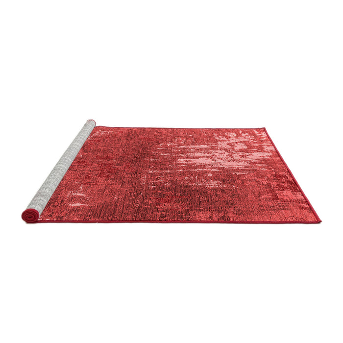 Industrial Red Washable Rugs